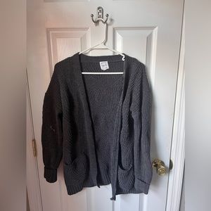 Thick cardigan
